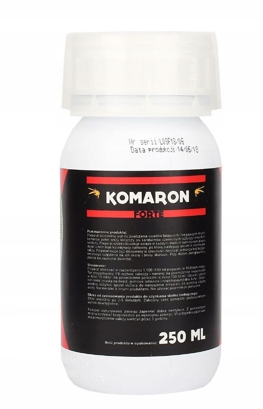 Tekutý prípravok proti kliešťom a komárom Komaron Forte 250 ml